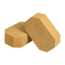 Natural Cork Octagon Yoga Blocks Brick Exercise 2 pcs Set Eco Non-Slip [ONLINE ONLY]