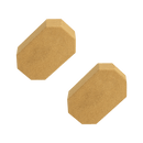 Natural Cork Octagon Yoga Blocks Brick Exercise 2 pcs Set Eco Non-Slip [ONLINE ONLY]