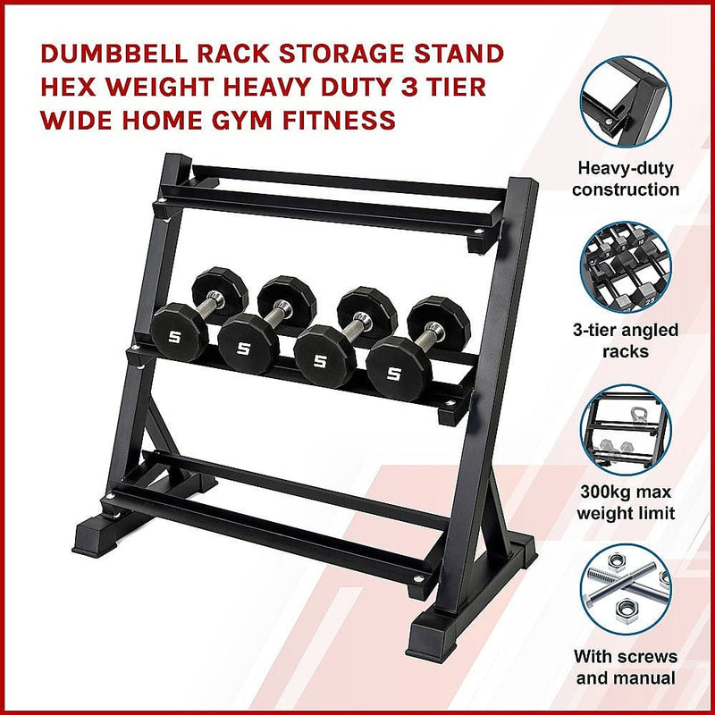 Dumbbell Rack Storage Stand [ONLINE ONLY]