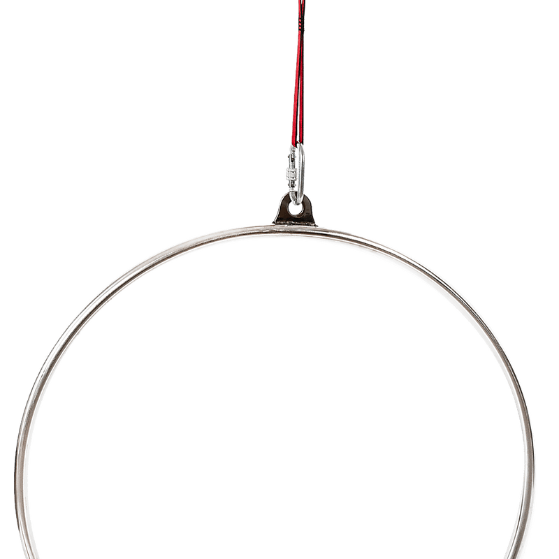 Aerial Yoga Hoop 90CM Lyra Hoop Circus Single Point Aerial Ring Set