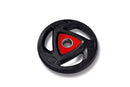 ZIVA Olympic Urethane Weight Plate with Color Insert - Clearance Sale
