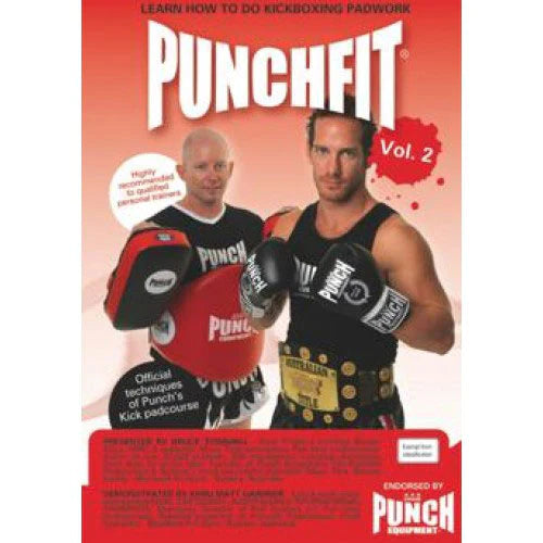 Punchfit - Learn how to do kick boxing pad work - DVD Volume 2 NOW JUST $19.99