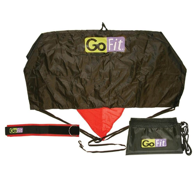 HSFIT Power Chute Parachute with Harness, DVD and Storage Bag