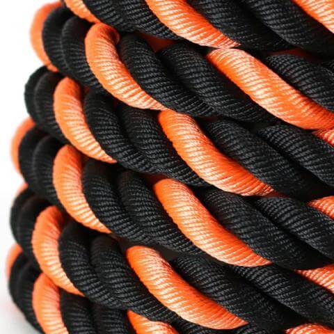 HSFIT Plus Fitness Battling Rope Combat Rope, 40ft Length, 25lb Weight