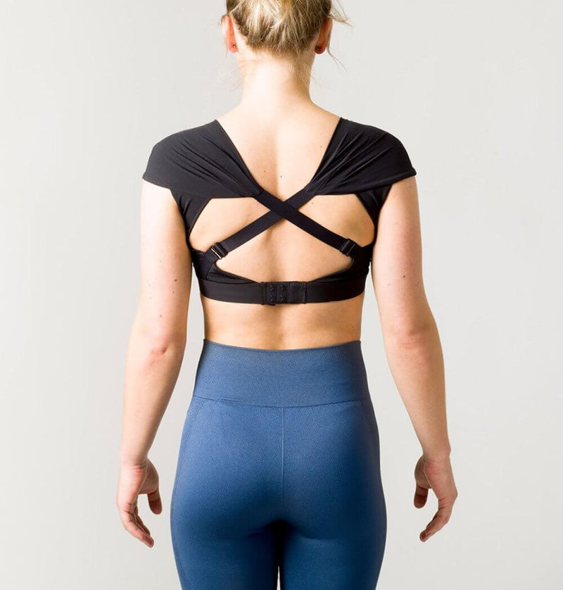 Swedish Posture Women's Posture Sports Top, Black
