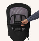 Swedish Posture - Back Rest - Ergonomic Lumbar Support, Black