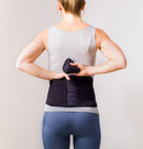 Swedish Posture - Stabilise Lumbar Back Belt - Posture Corrector, Black