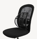 Swedish Posture - Back Rest - Ergonomic Lumbar Support, Black