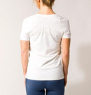 Swedish Posture - Reminder Posture T-Shirt for Women - Posture Corrector, Black or White