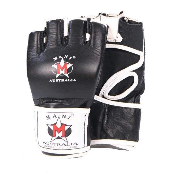 Mani Deluxe Leather Grappling Gloves