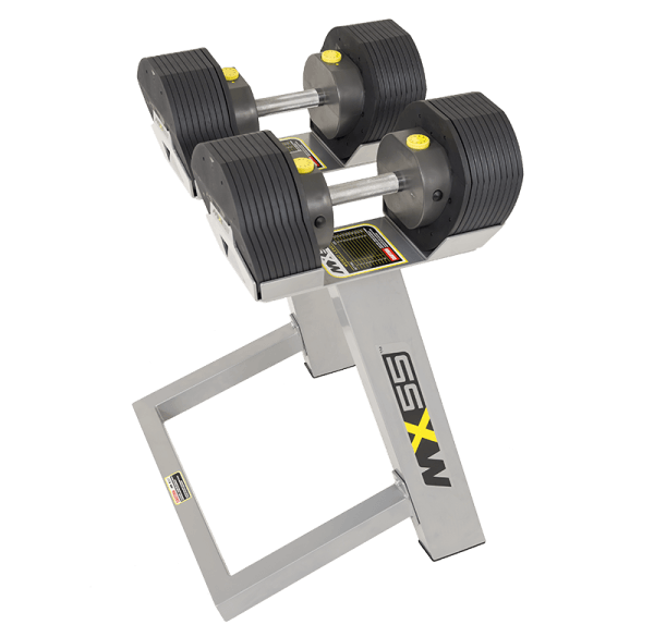 MX select Pro-Style Dumbbell with Rack - AVAILABLE FOR IMMEDIATE DELIVERY