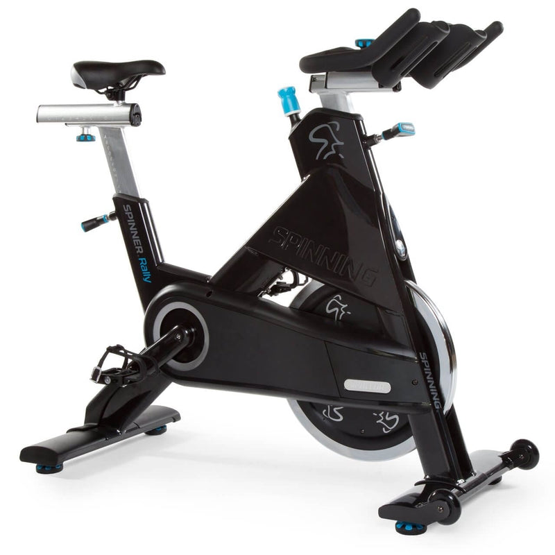 Precor Rally Spin Bike with Poly V Fusion Drive Belt