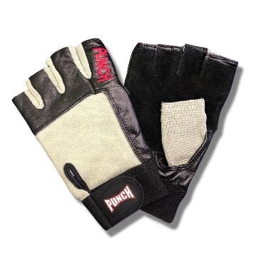 Punch Leather and Suede Weight Lifting Gloves - XL