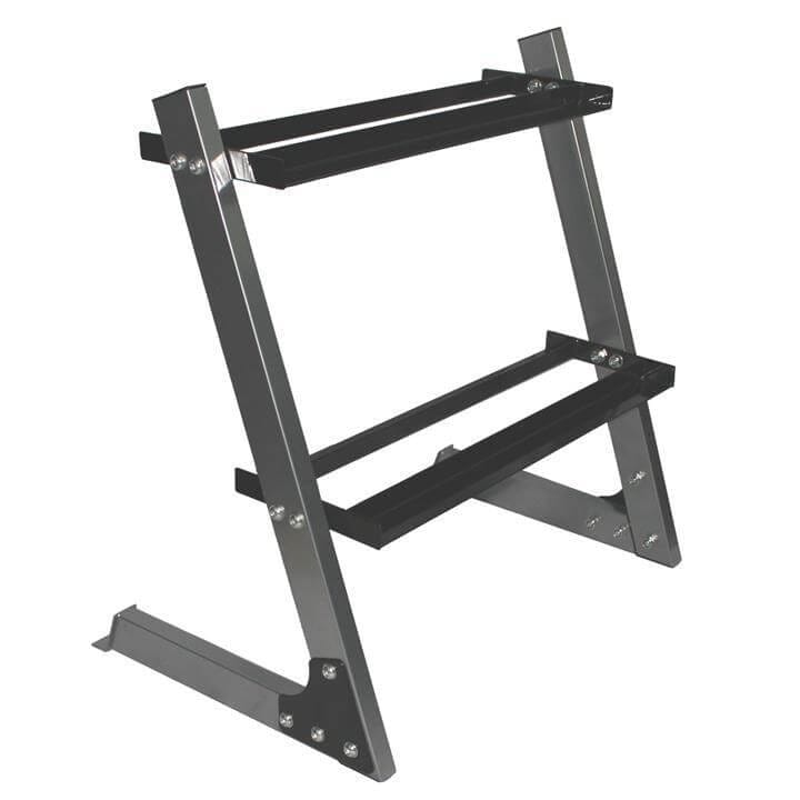 Compact 2 Tier Dumbbell rack