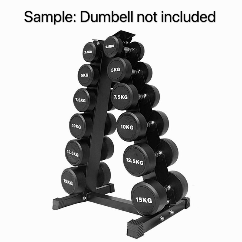 Compact 6 Pair Dumbbell Rack